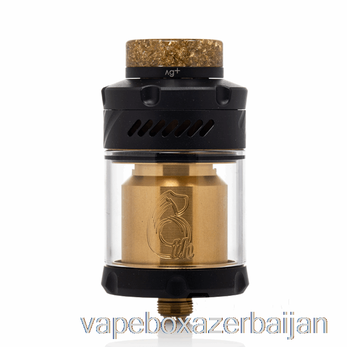 Vape Baku Hellvape Dead Rabbit V3 25mm RTA [6th ANNI] Black Gold